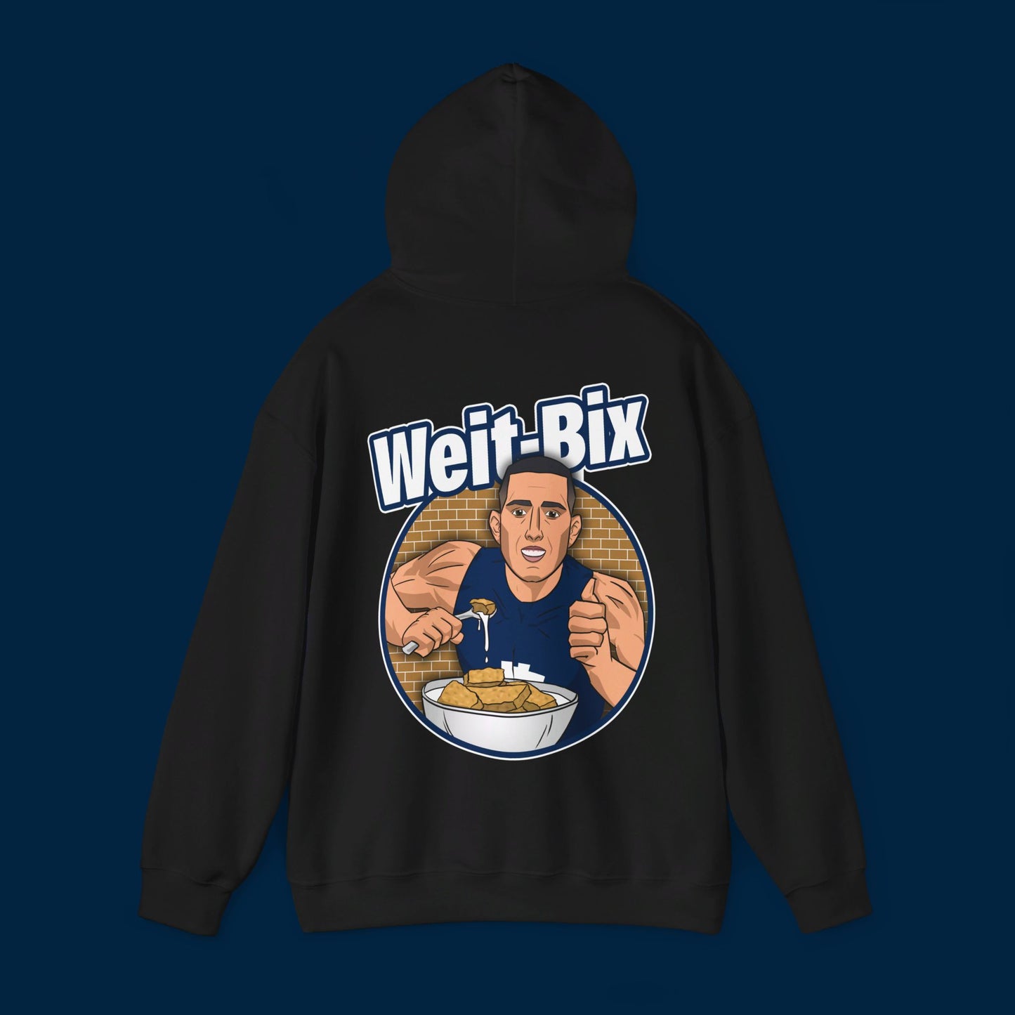 WEIT-BIX HOODIE - Front & Back