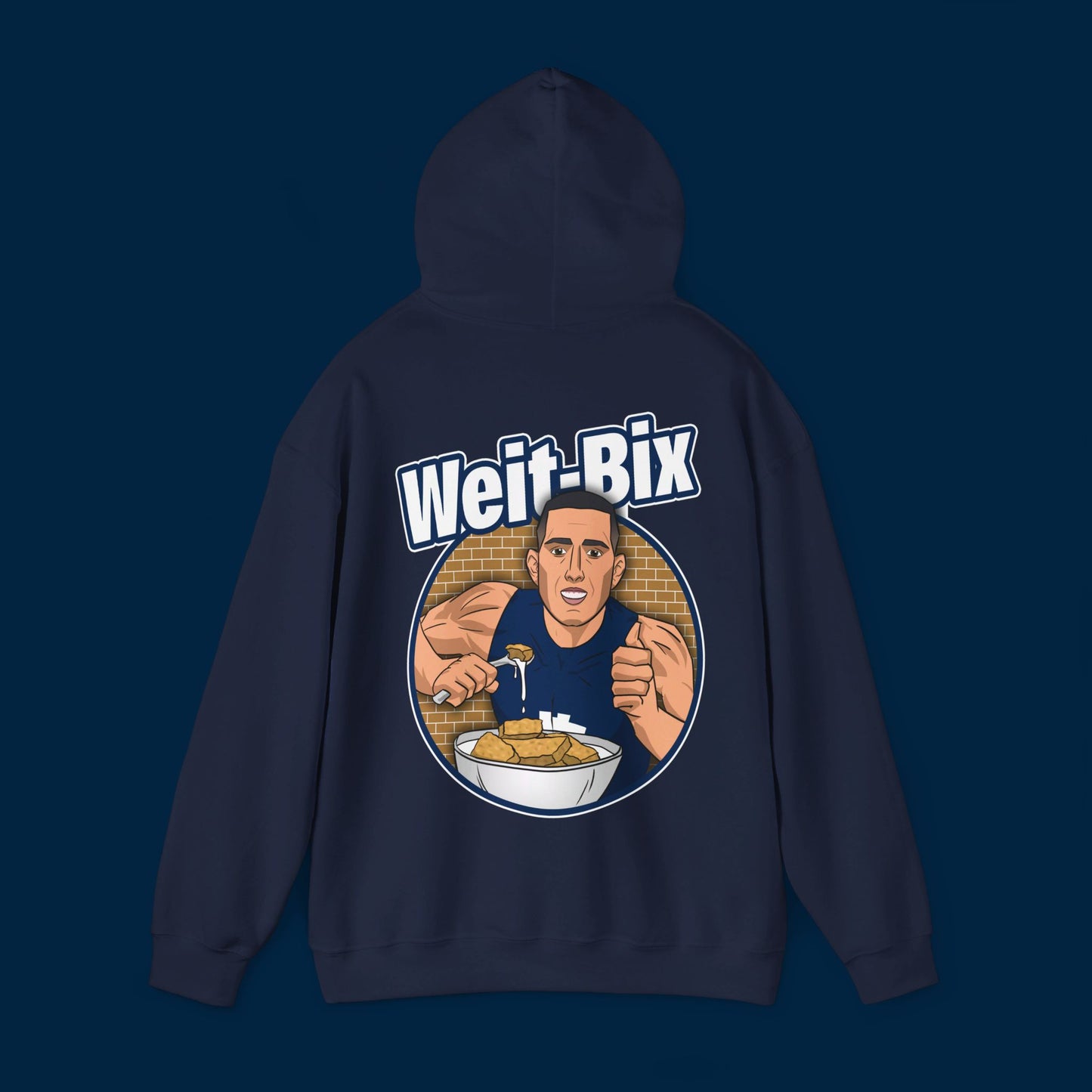 WEIT-BIX HOODIE - Front & Back