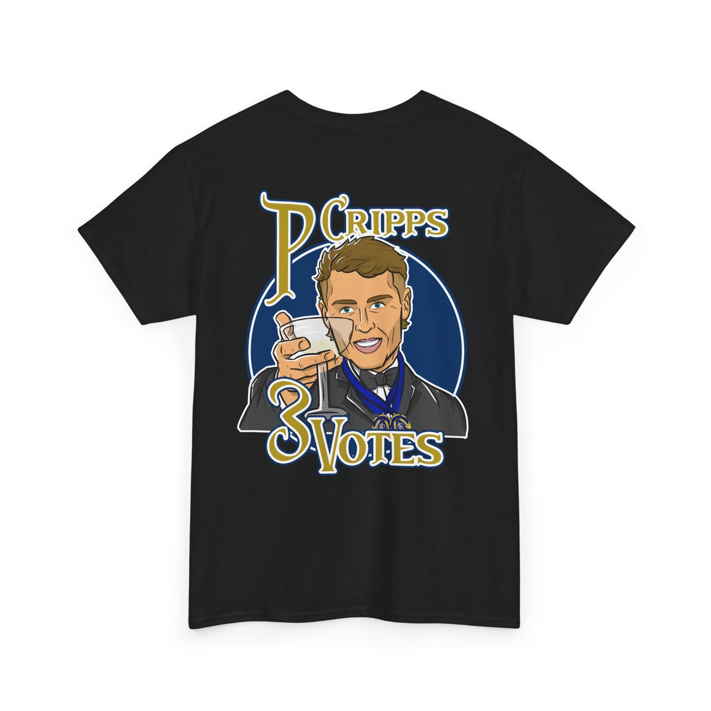 P.CRIPPS 3 VOTES - FRONT & BACK