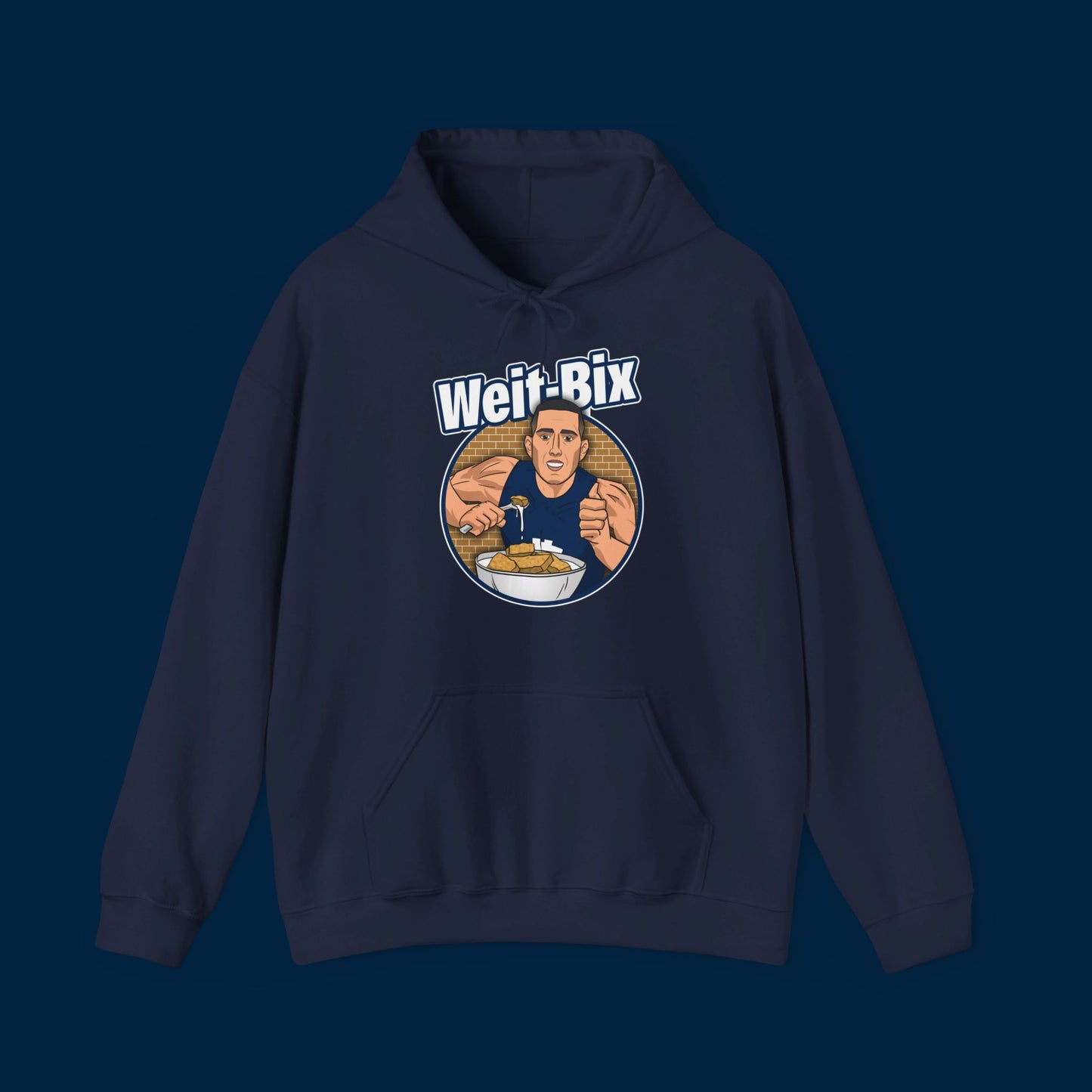 WEIT-BIX HOODIE - Front & Back