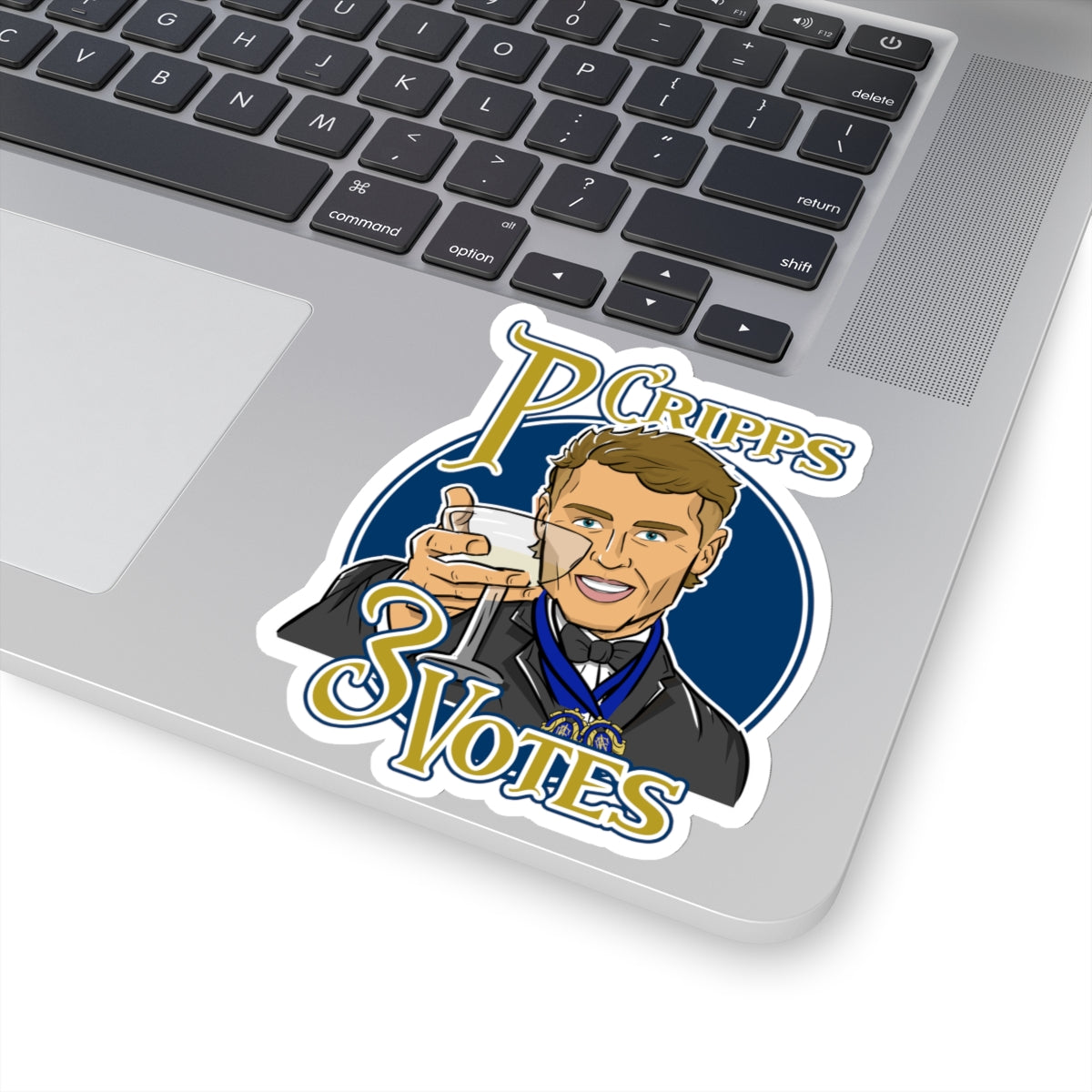 P.CRIPPS 3 VOTES - Sticker