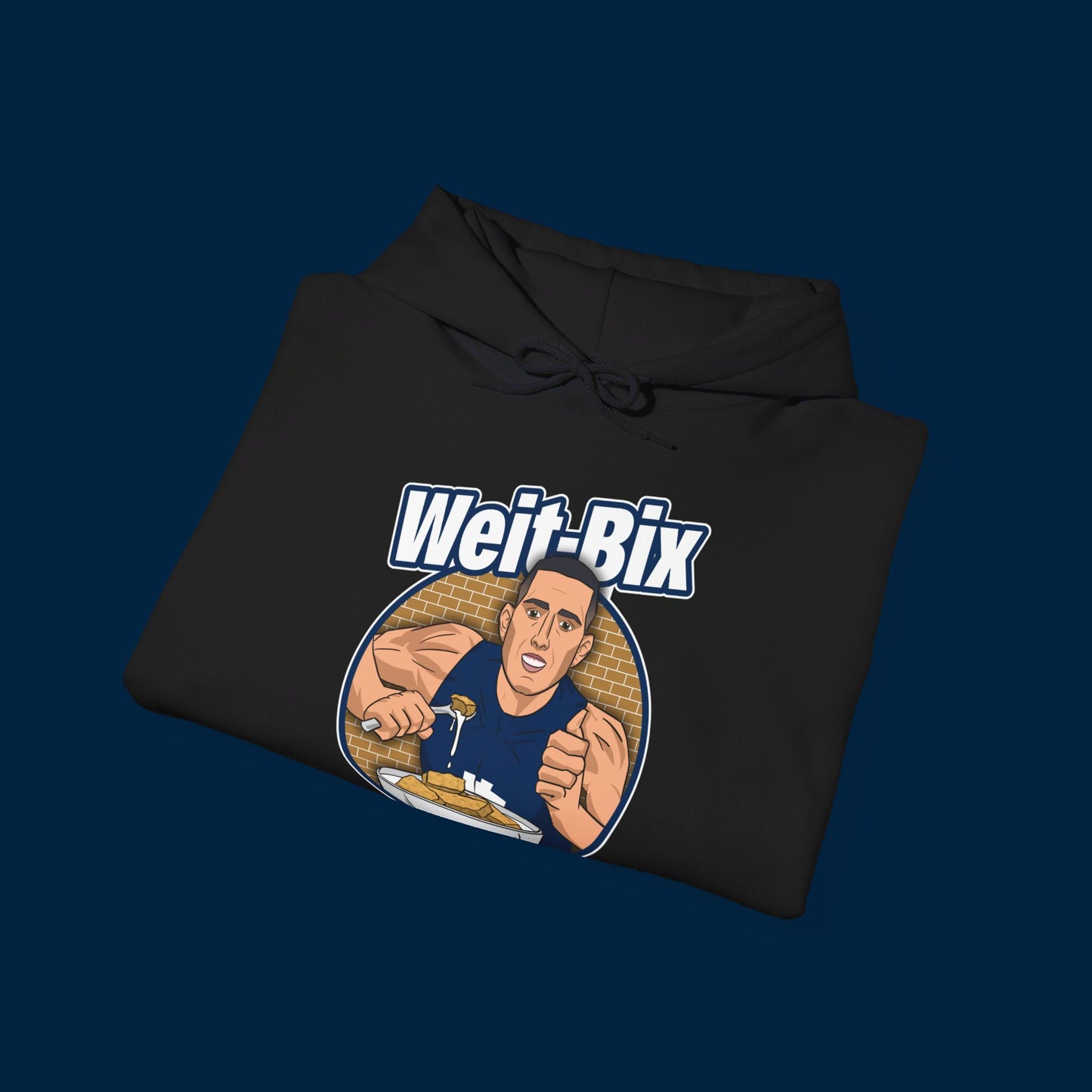 WEIT-BIX HOODIE - Front & Back