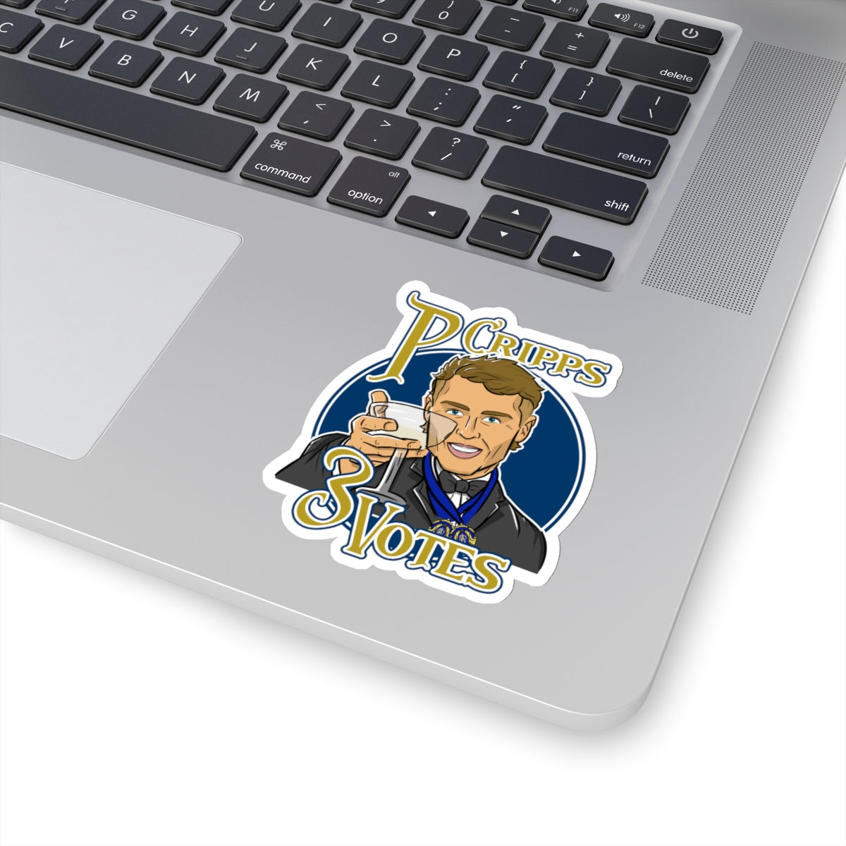 P.CRIPPS 3 VOTES - Sticker