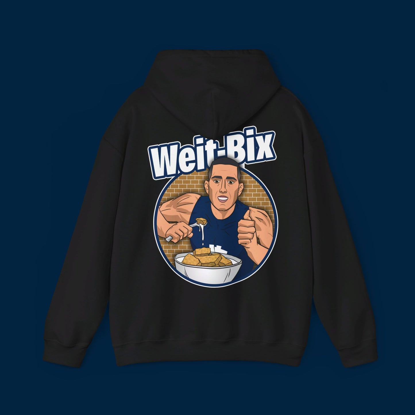 WEIT-BIX HOODIE - Front & Back