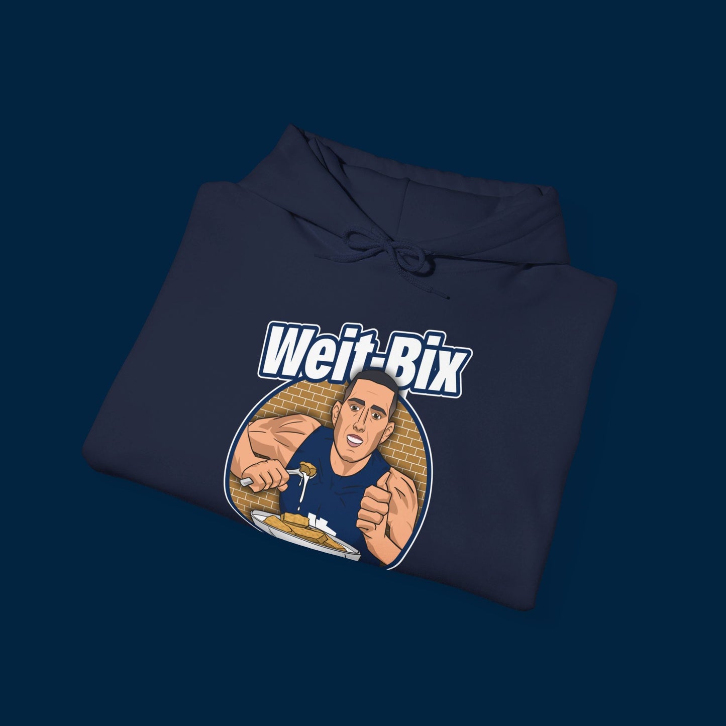 WEIT-BIX HOODIE - Front & Back