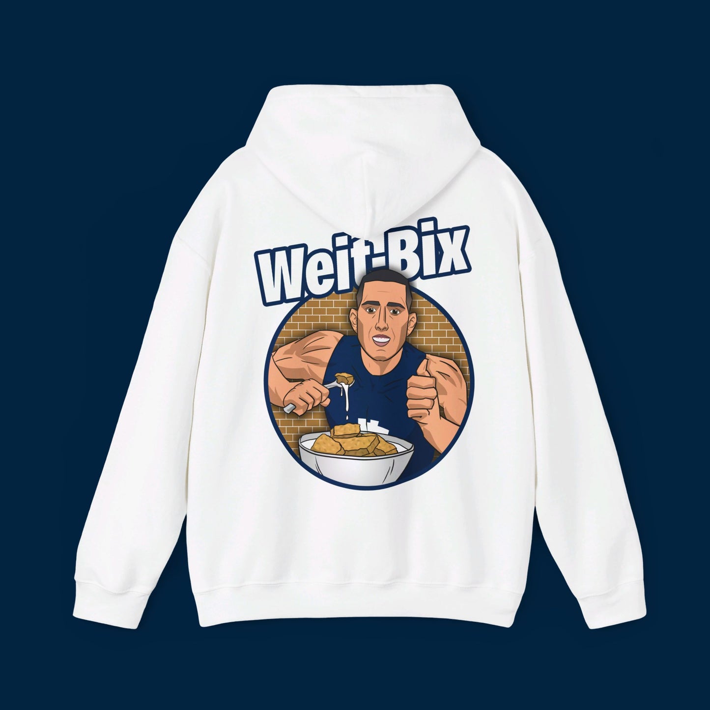 WEIT-BIX HOODIE - Front & Back