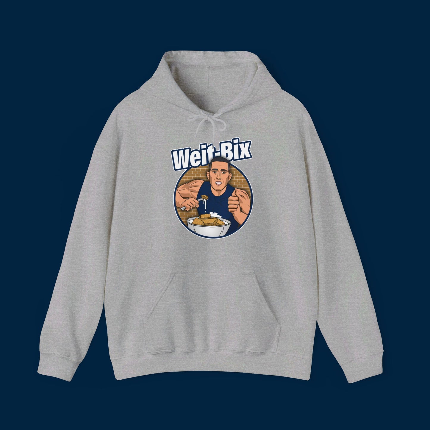 WEIT-BIX HOODIE - Front & Back