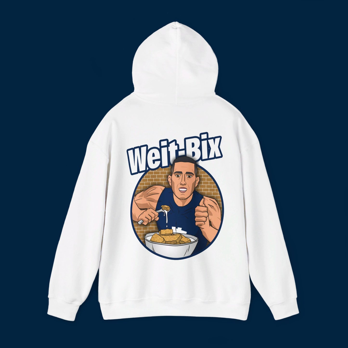 WEIT-BIX HOODIE - Front & Back