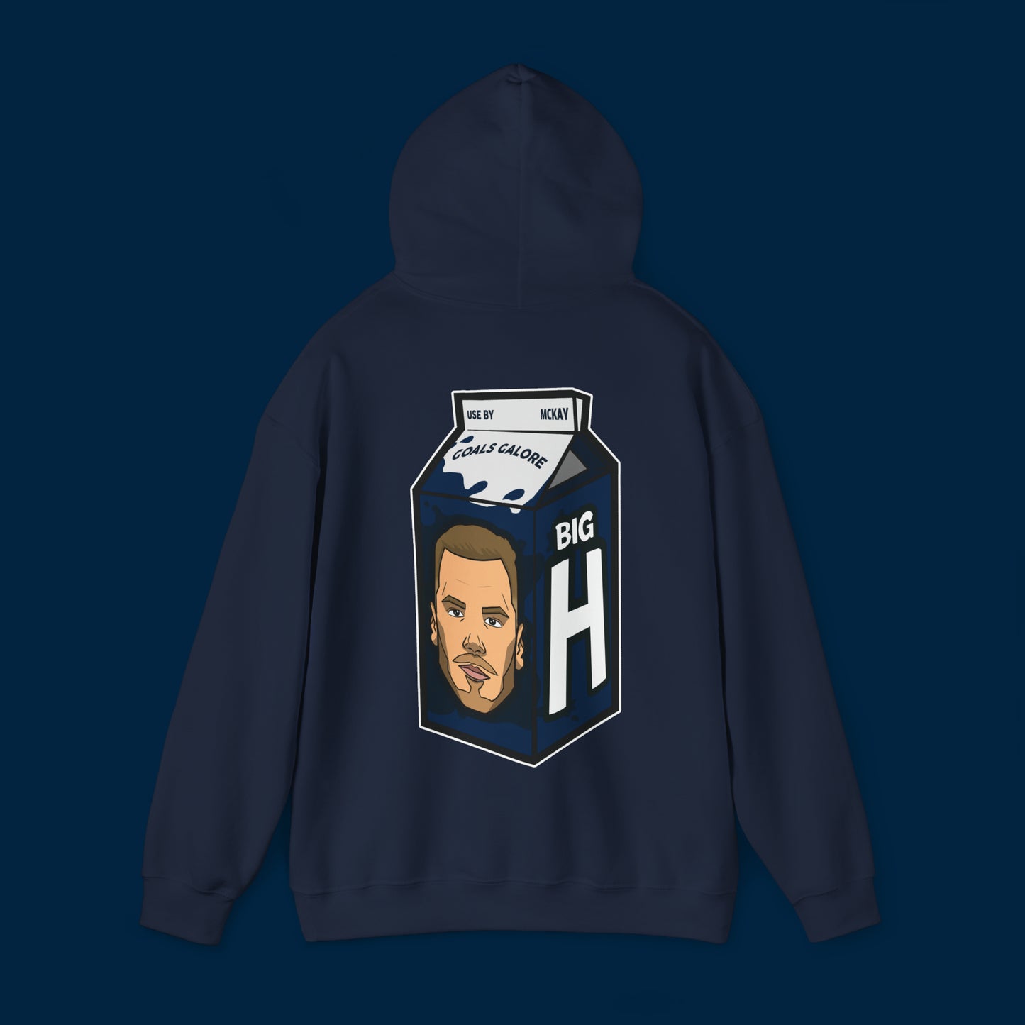 BIG H HOODIE - Front & Back