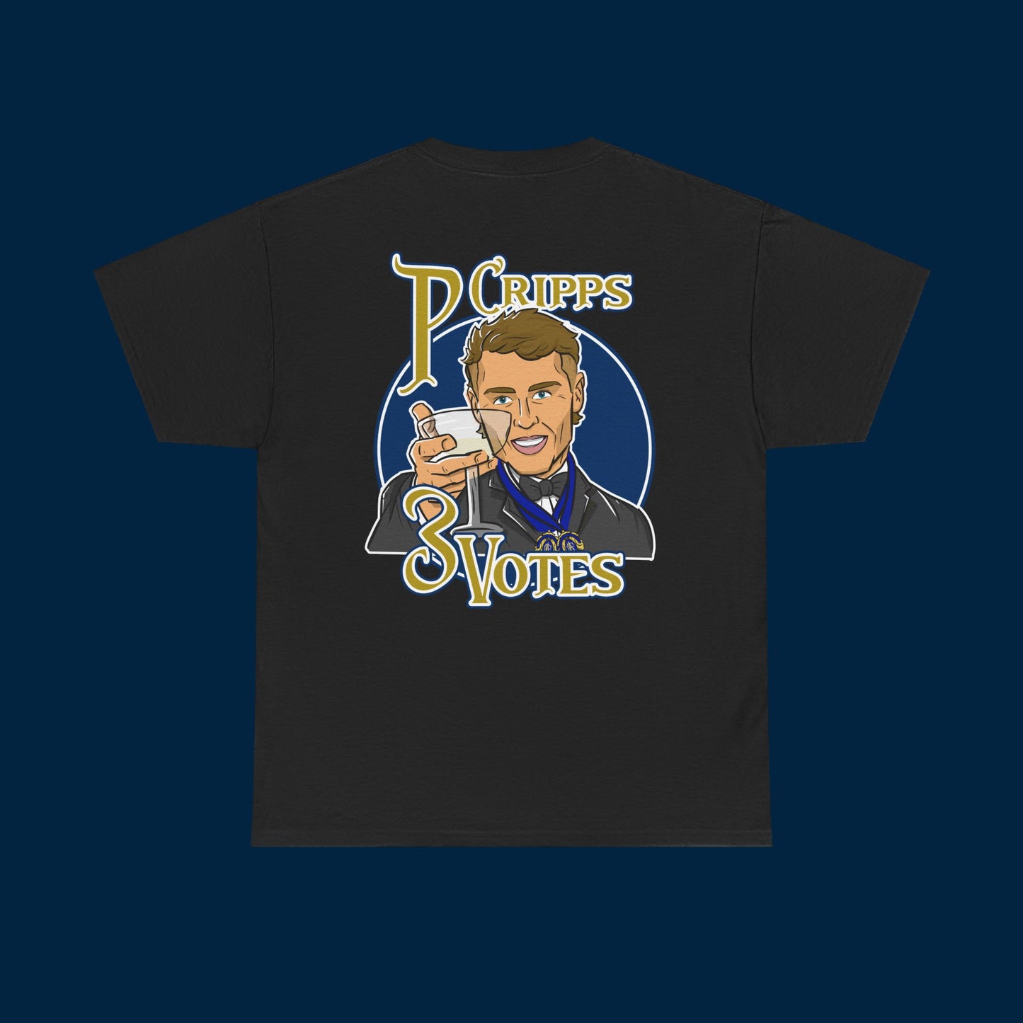 P.CRIPPS 3 VOTES - FRONT & BACK