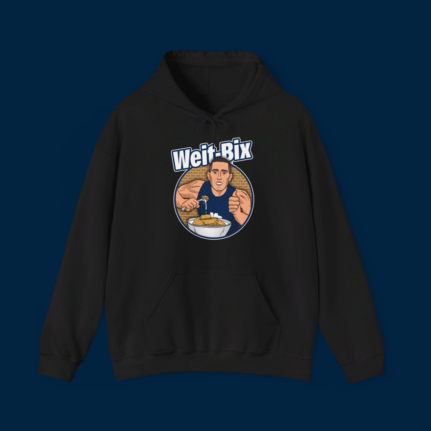 WEIT-BIX HOODIE - Front & Back