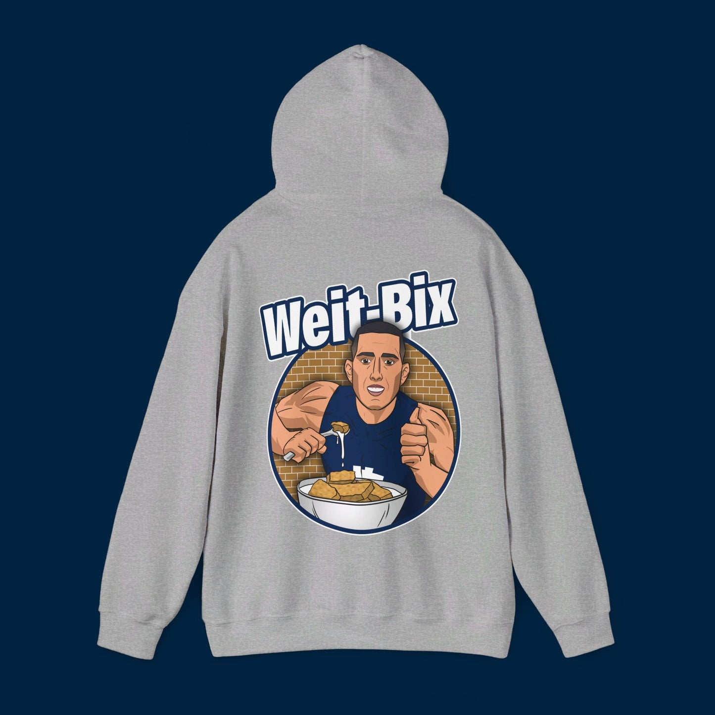 WEIT-BIX HOODIE - Front & Back