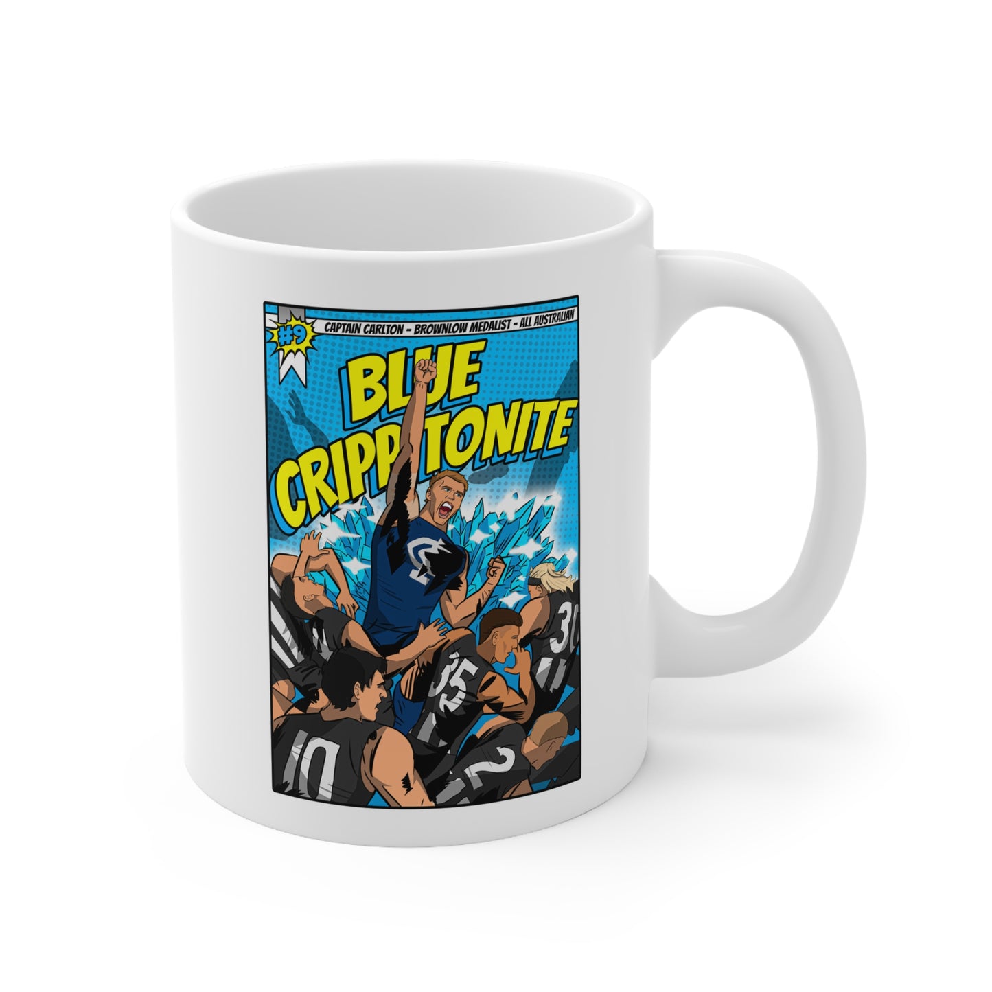 BLUE CRIPPTONITE - Mug