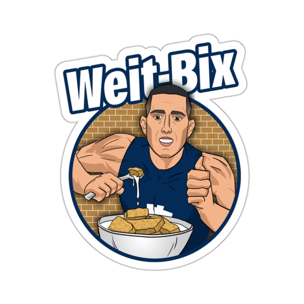 WEIT-BIX - Sticker