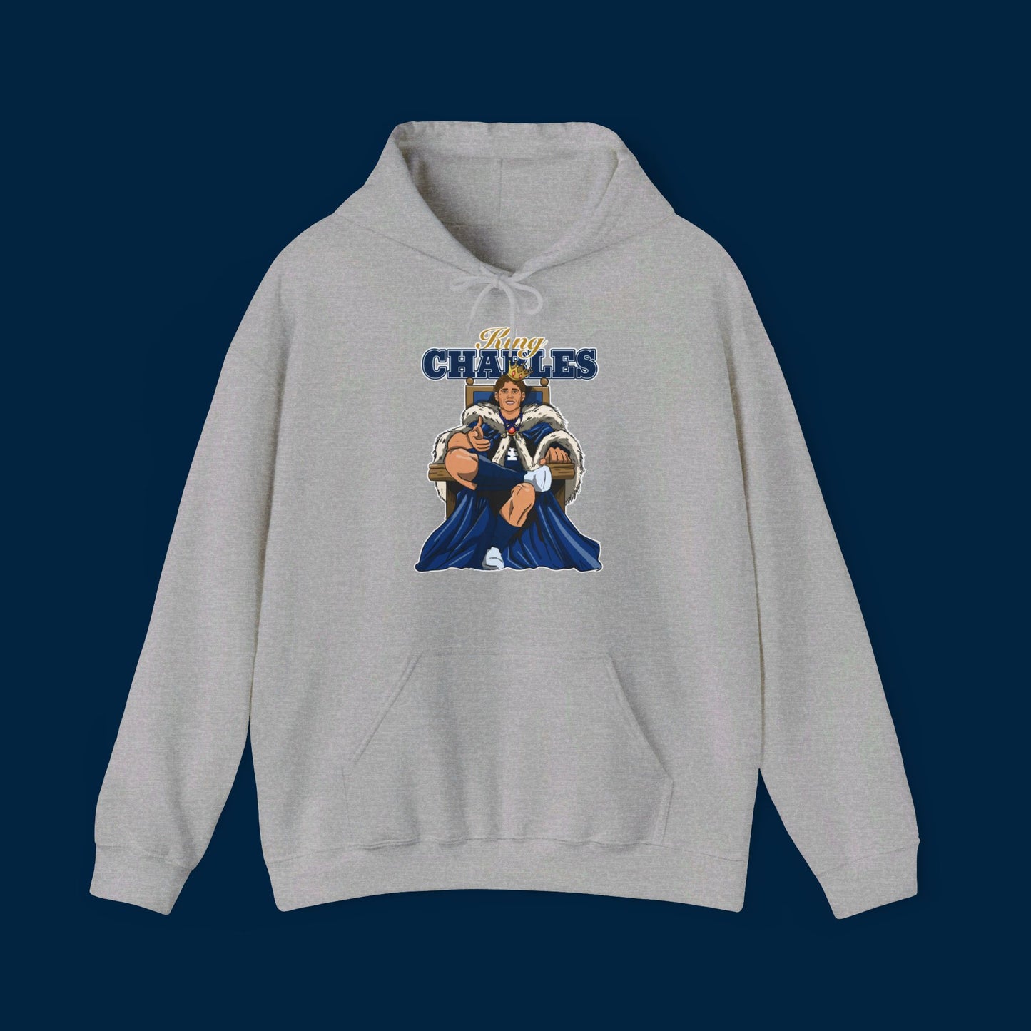 KING CHARLES HOODIE - Front & Back