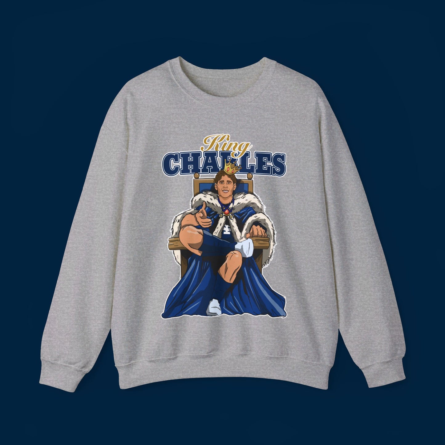 KING CHARLES SWEATSHIRT - Front Only