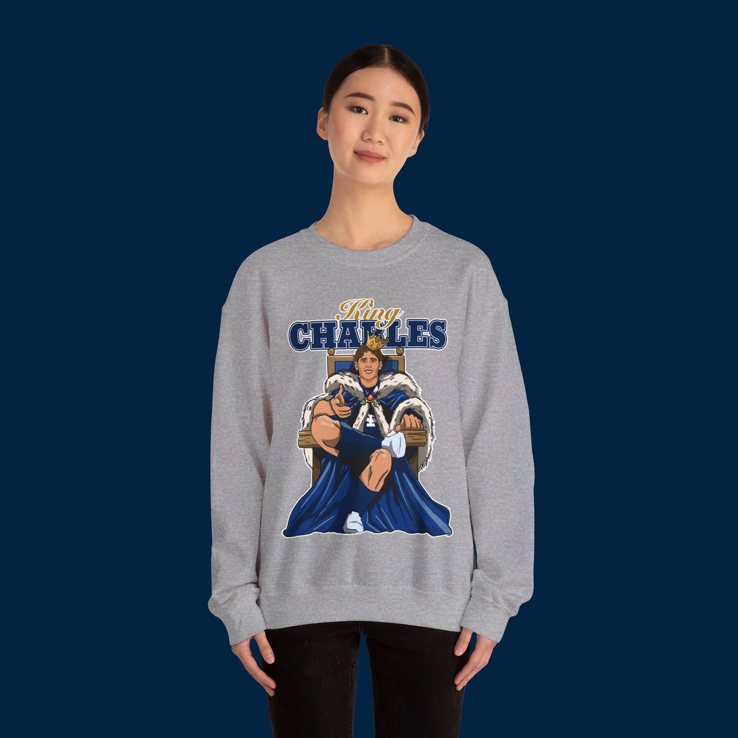 KING CHARLES SWEATSHIRT - Front Only