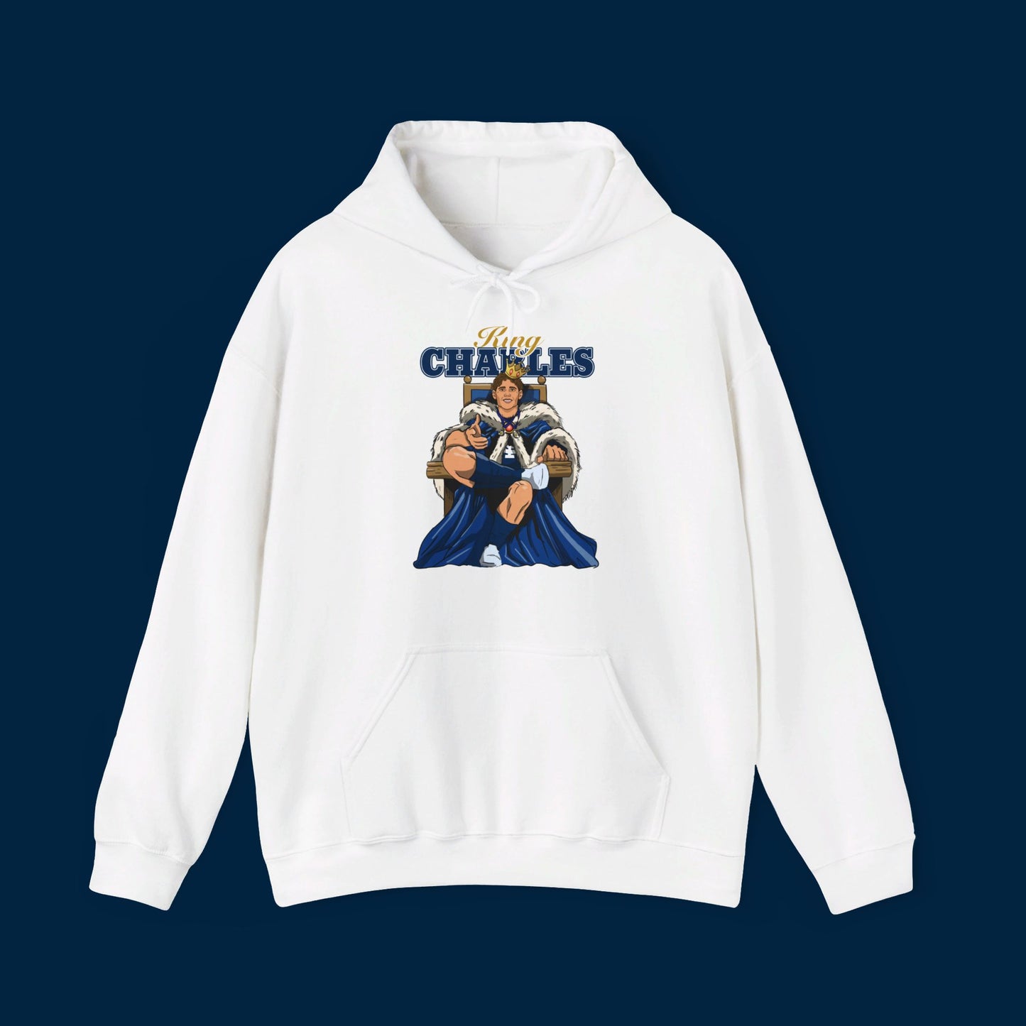 KING CHARLES HOODIE - Front & Back