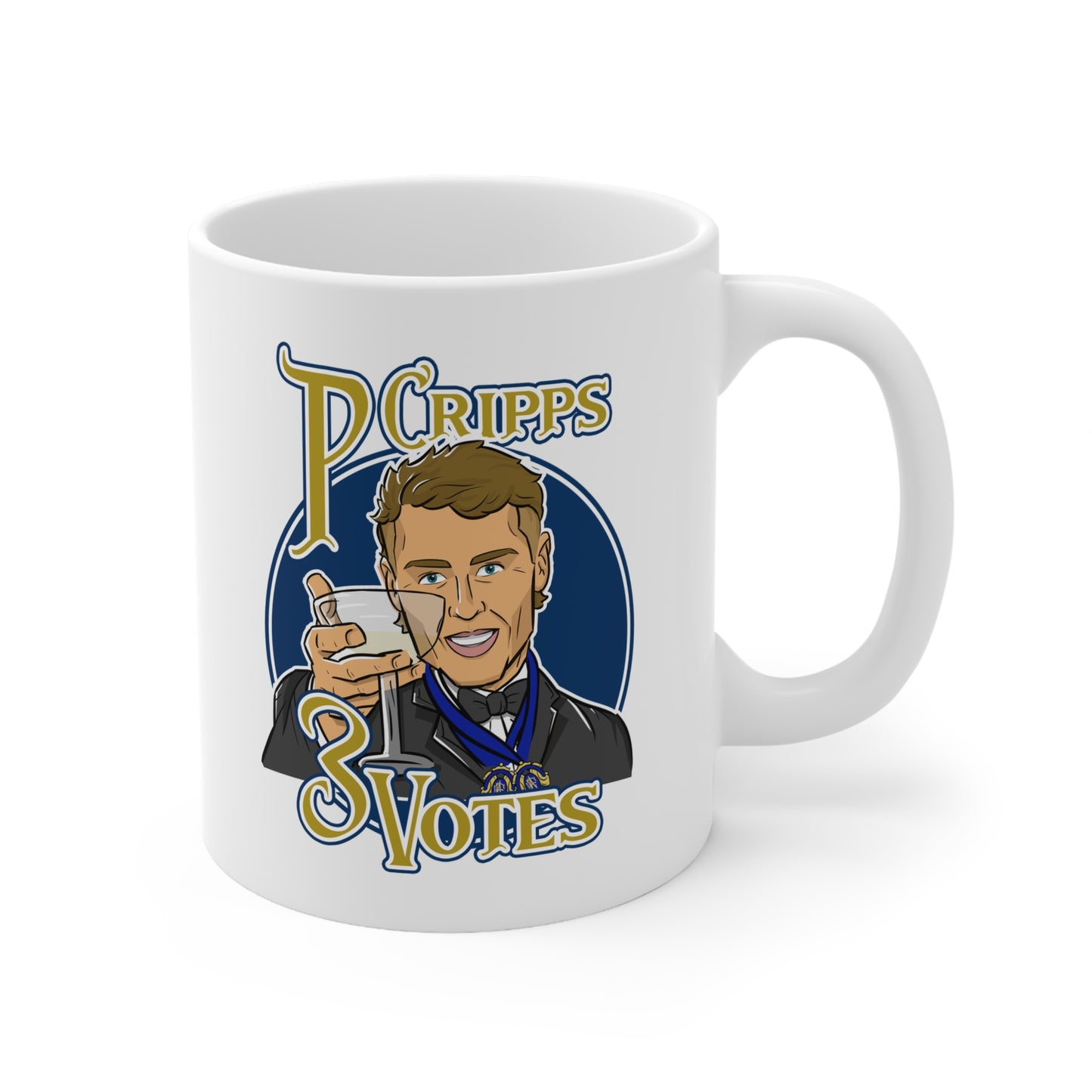 P.CRIPPS 3 VOTES - Mug