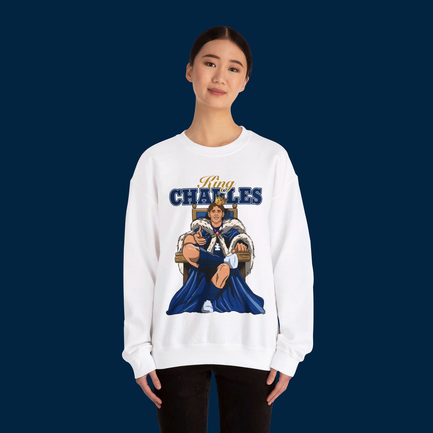 KING CHARLES SWEATSHIRT - Front Only