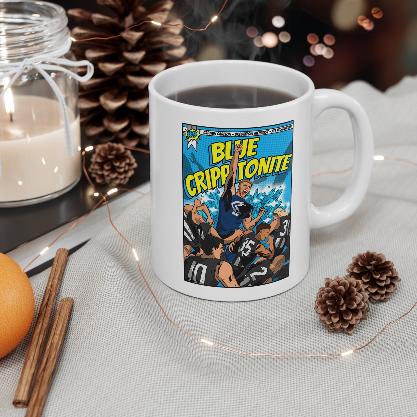 BLUE CRIPPTONITE - Mug