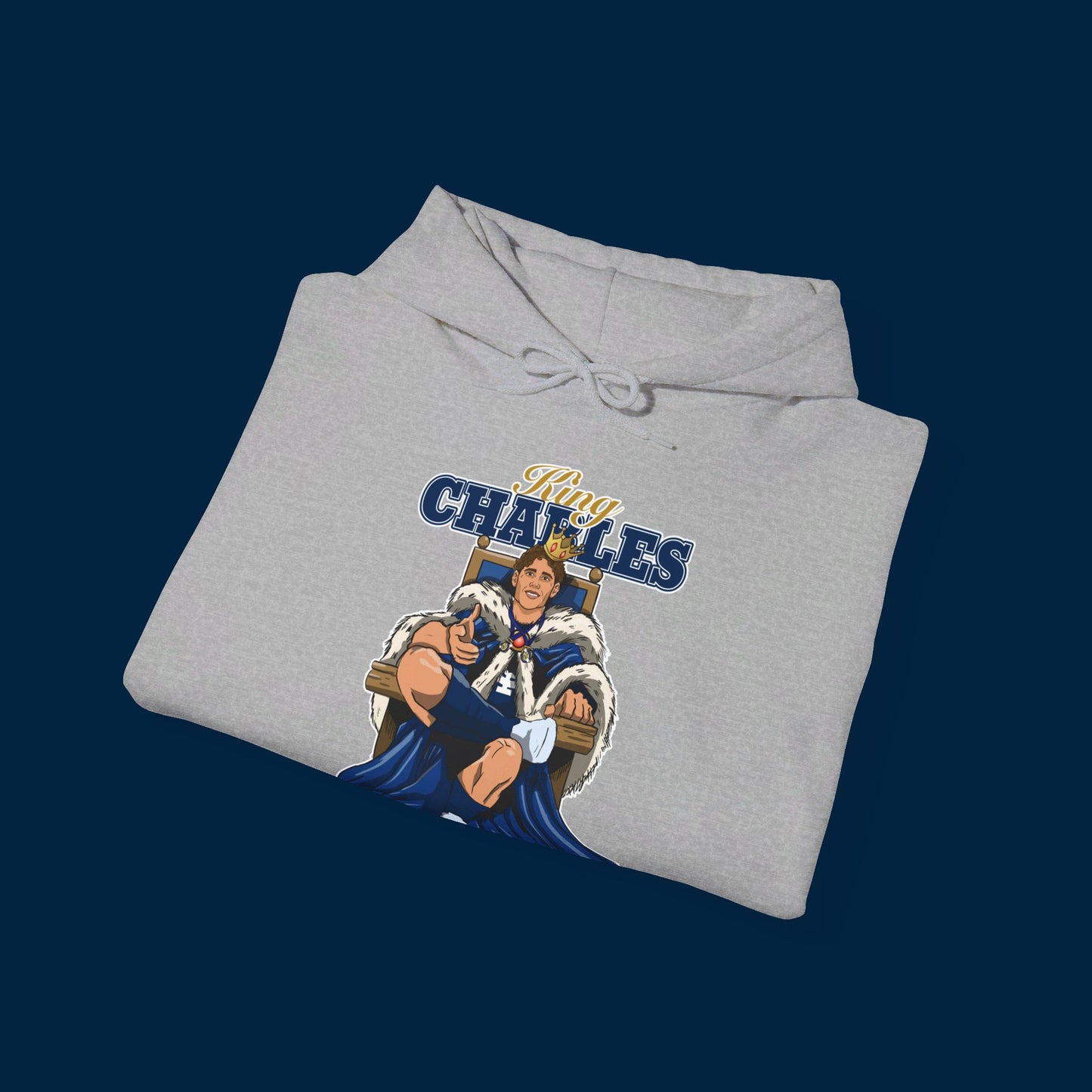 KING CHARLES HOODIE - Front & Back