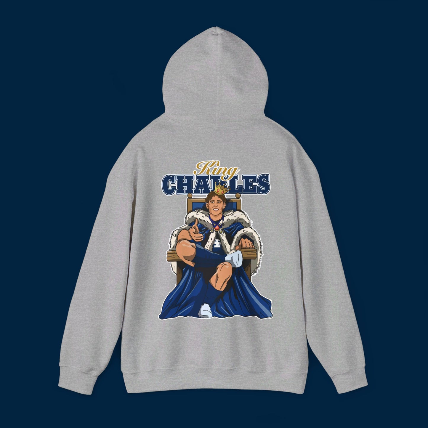 KING CHARLES HOODIE - Front & Back