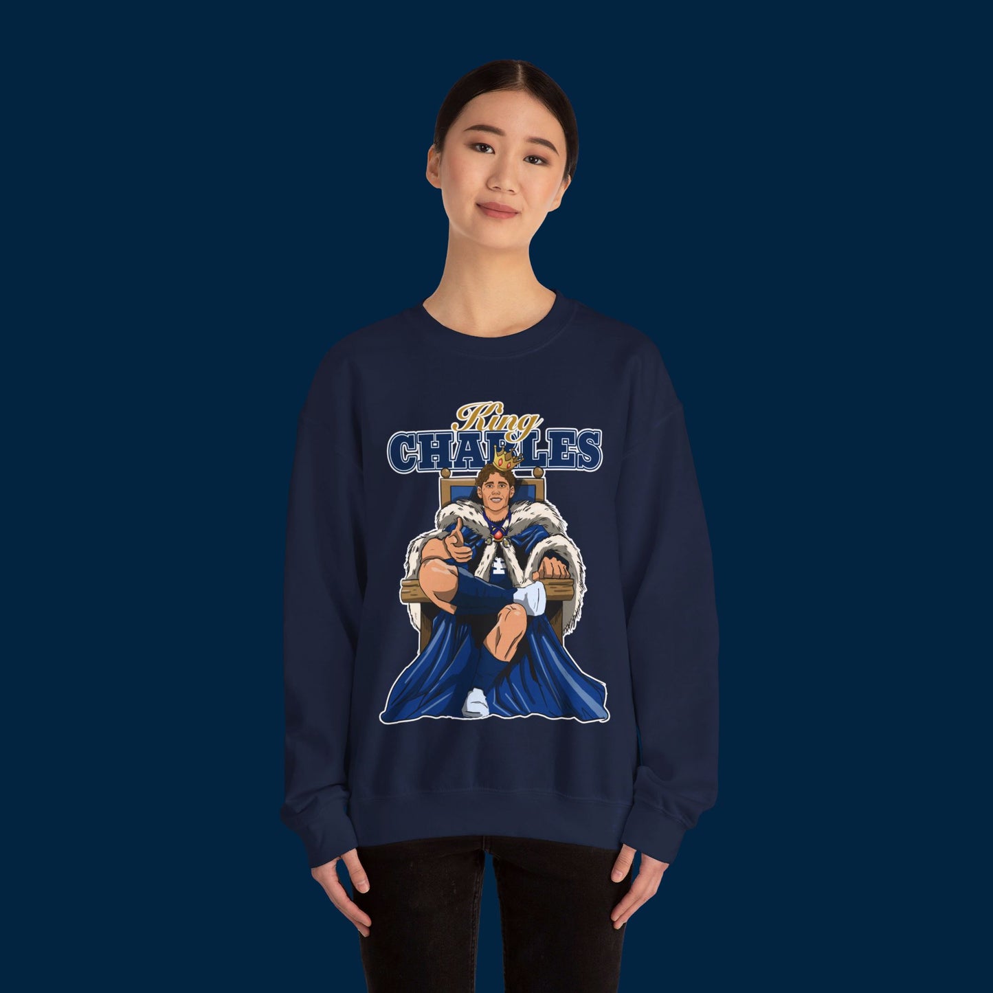 KING CHARLES SWEATSHIRT - Front Only