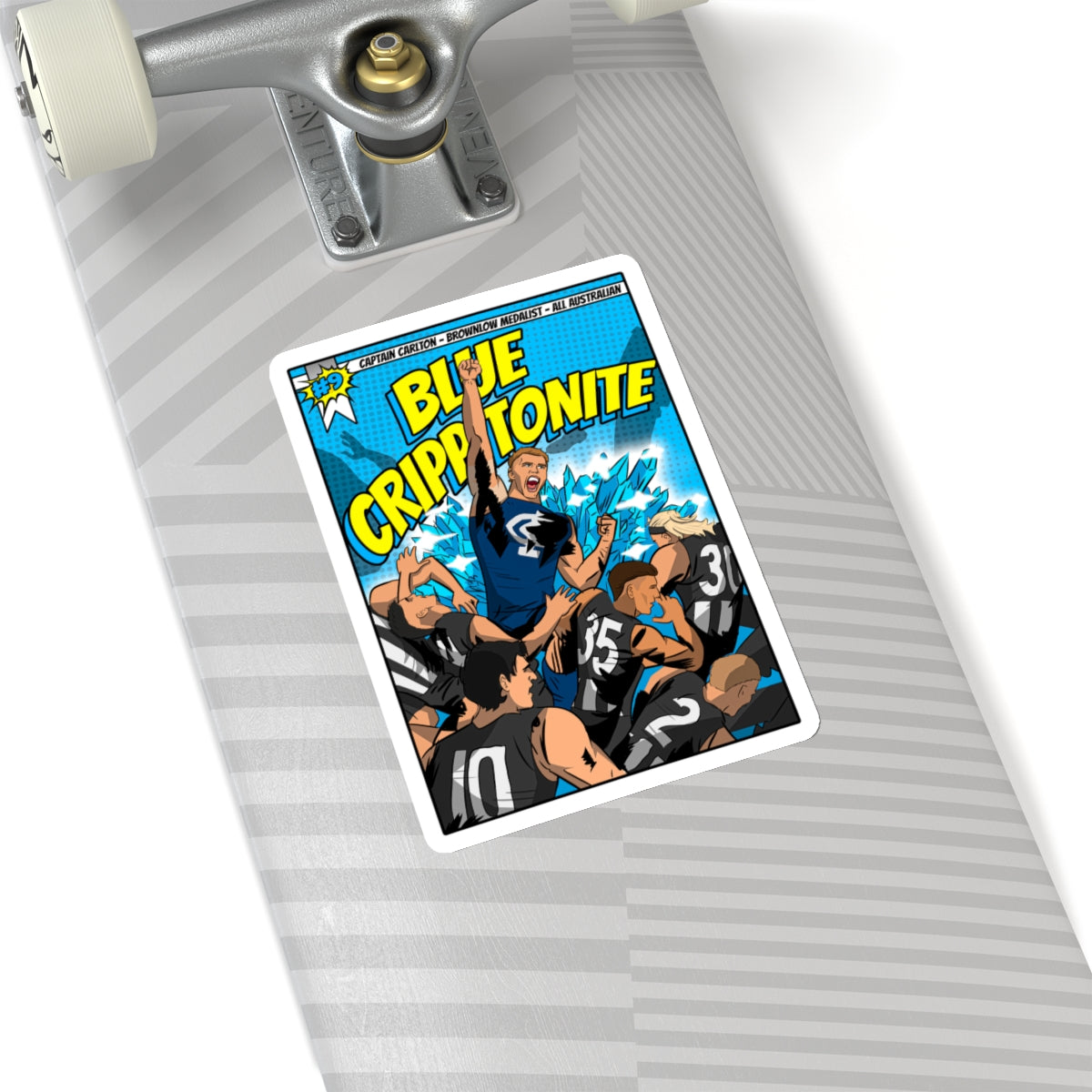 BLUE CRIPPTONITE - Sticker